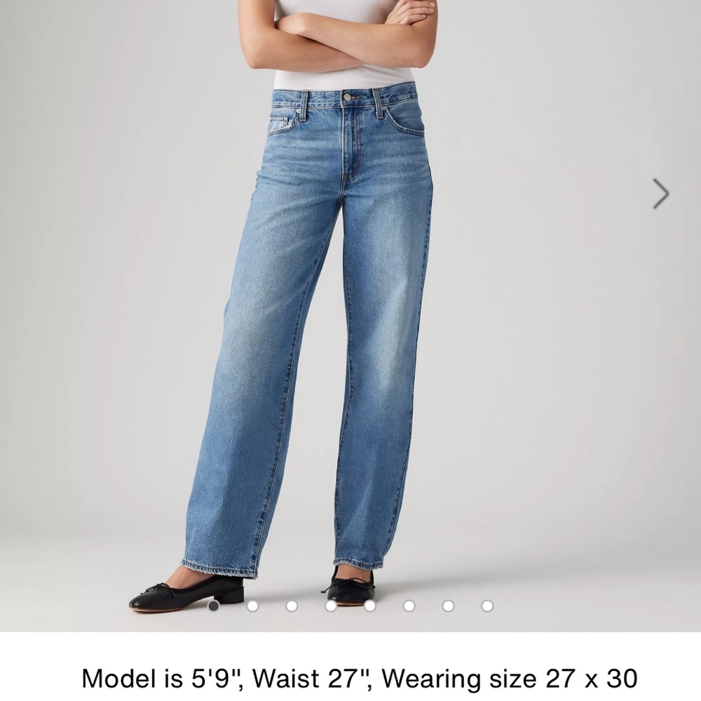 Levis baggy dad jeans